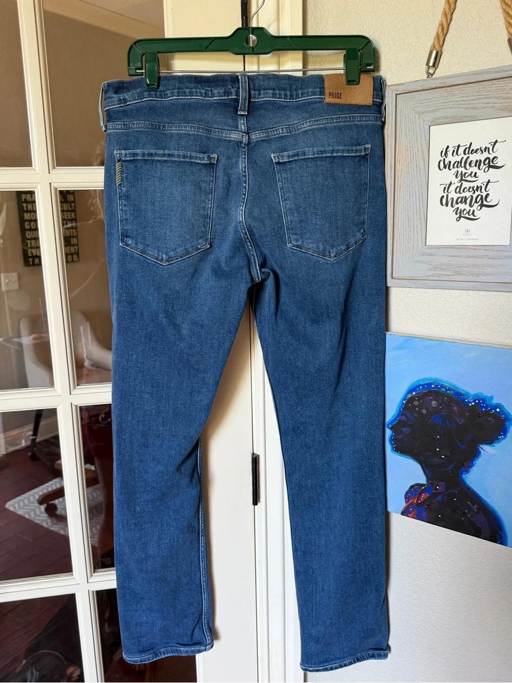 PAIGE Federal Transcend Vintage Jeans Men’s 32 Milburn Slim Straight Stretch